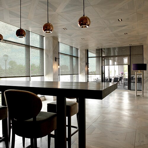 American Blinds: Deluxe Light Filtering Roller Shades